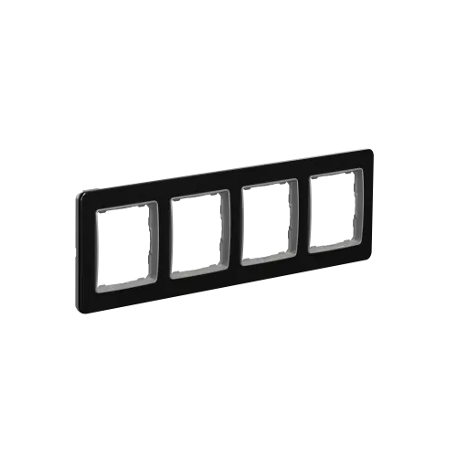 Рамка 4-поста, матовый титан, Sedna Design Schneider Electric SDD372804U