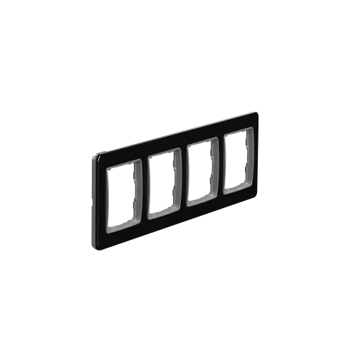 Рамка 4-поста, матовый титан, Sedna Design Schneider Electric SDD372804U