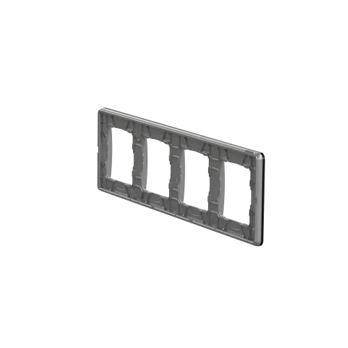 Рамка 4-поста, матовый титан, Sedna Design Schneider Electric SDD372804U