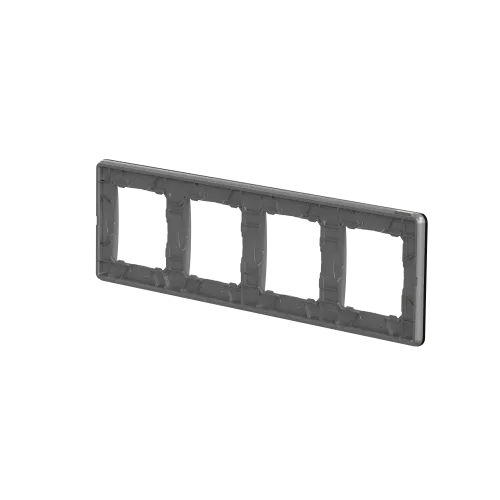 Рамка 4-поста, матовый титан, Sedna Design Schneider Electric SDD372804U