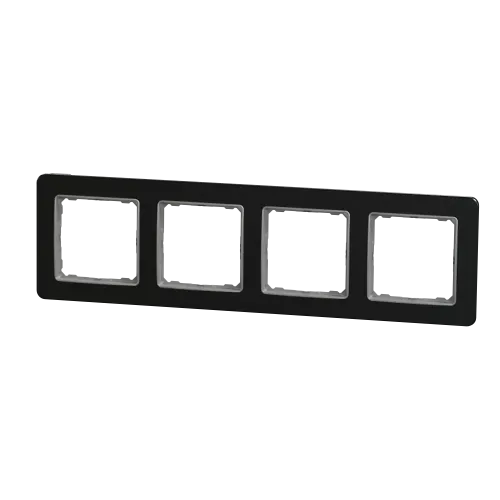 Рамка 4-поста, матовый титан, Sedna Design Schneider Electric SDD372804U