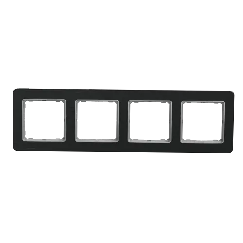 Рамка 4-поста, матовый титан, Sedna Design Schneider Electric SDD372804U