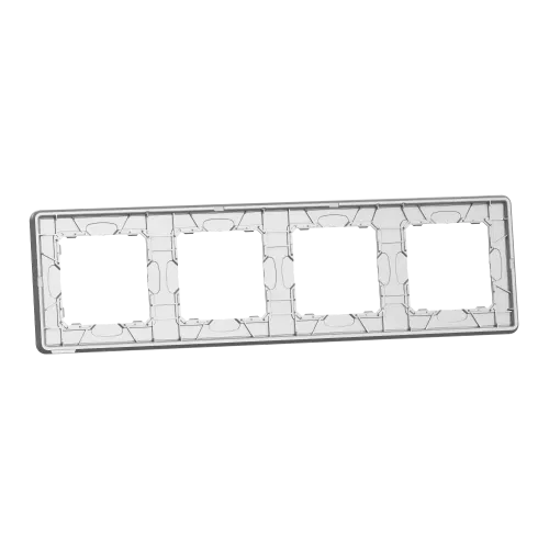 Рамка 4-поста, матовый титан, Sedna Design Schneider Electric SDD372804U