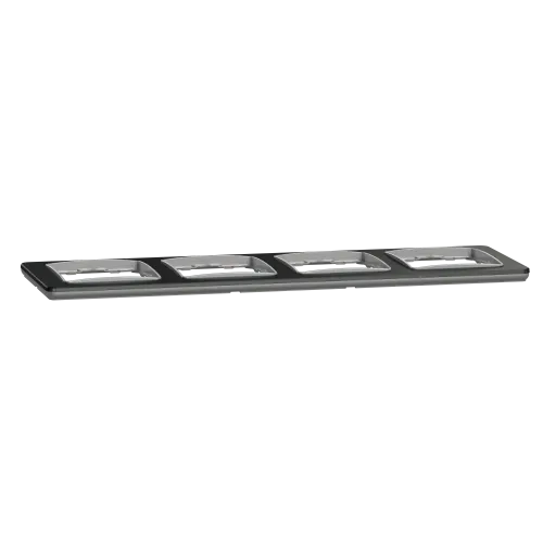 Рамка 4-поста, матовый титан, Sedna Design Schneider Electric SDD372804U