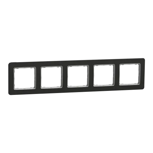 Рамка 5-постов, матовый титан, Sedna Design Schneider Electric SDD372805U