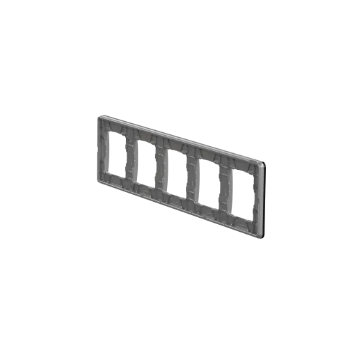 Рамка 5-постов, матовый титан, Sedna Design Schneider Electric SDD372805U