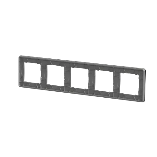 Рамка 5-постов, матовый титан, Sedna Design Schneider Electric SDD372805U