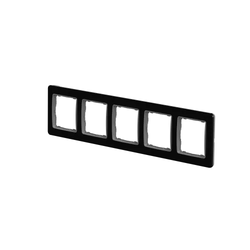 Рамка 5-постов, матовый титан, Sedna Design Schneider Electric SDD372805U