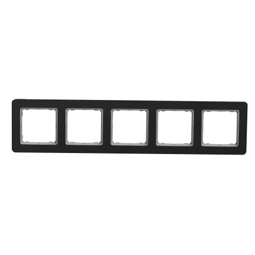Рамка 5-постов, матовый титан, Sedna Design Schneider Electric SDD372805U