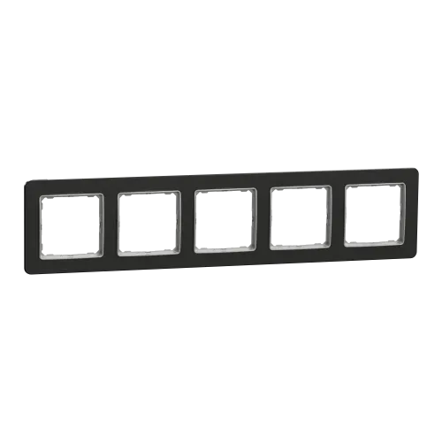Рамка 5-постов, матовый титан, Sedna Design Schneider Electric SDD372805U