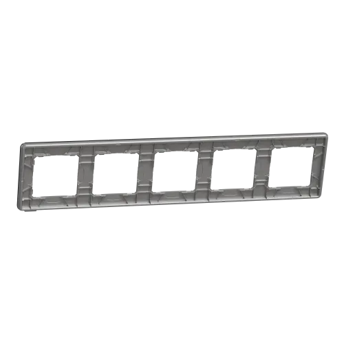 Рамка 5-постов, матовый титан, Sedna Design Schneider Electric SDD372805U