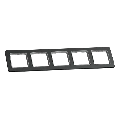 Рамка 5-постов, матовый титан, Sedna Design Schneider Electric SDD372805U