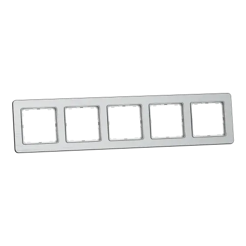 Рамка 5-постов, матовый титан, Sedna Design Schneider Electric SDD372805U