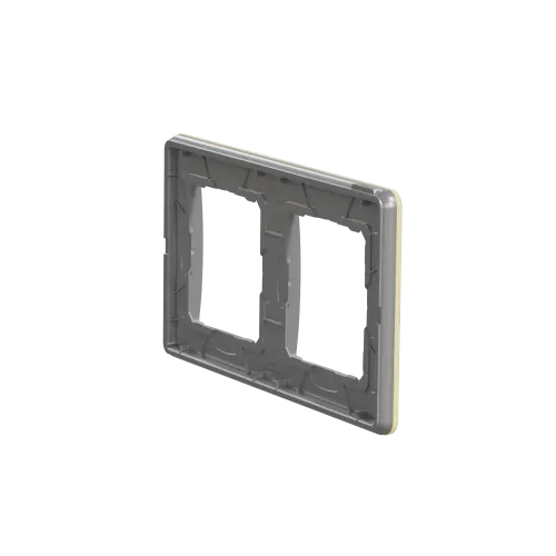 Рамка 2 поста, береза, Sedna Design SDD380802