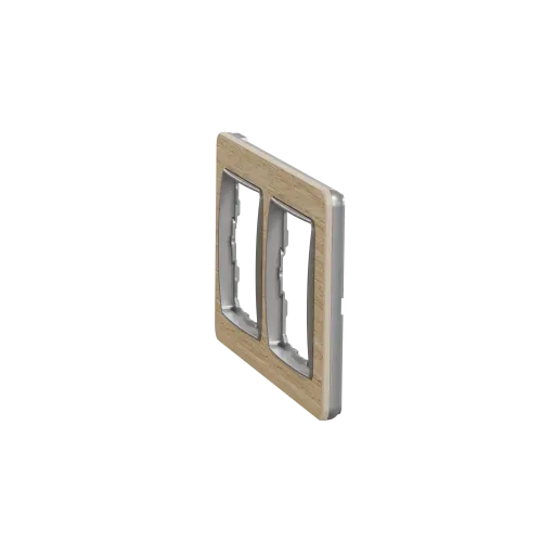 Рамка 2-поста, берёза, Sedna Design Schneider Electric SDD380802U