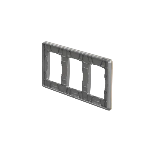 Рамка 3-поста, берёза, Sedna Design Schneider Electric SDD380803U