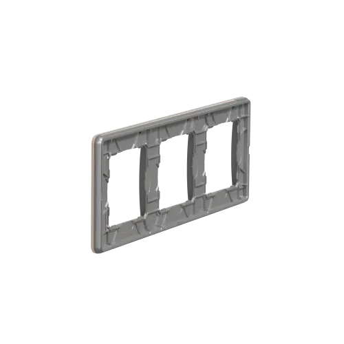 Рамка 3-поста, берёза, Sedna Design Schneider Electric SDD380803U