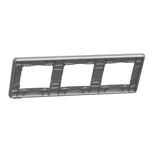 Рамка 3-поста, берёза, Sedna Design Schneider Electric SDD380803U