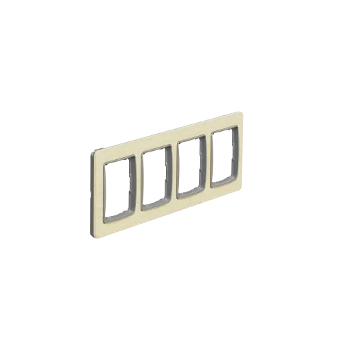Рамка 4 поста, береза, Sedna Design SDD380804