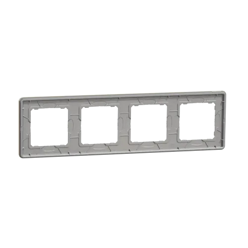 Рамка 4 поста, береза, Sedna Design SDD380804