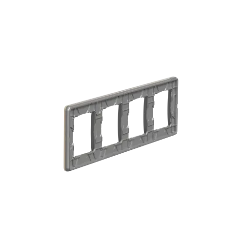 Рамка 4-поста, берёза, Sedna Design Schneider Electric SDD380804U
