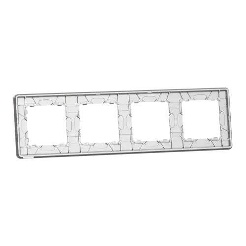 Рамка 4-поста, берёза, Sedna Design Schneider Electric SDD380804U