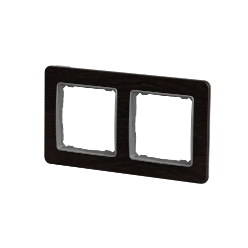 Рамка 2-поста, венге, Sedna Design Schneider Electric SDD381802U