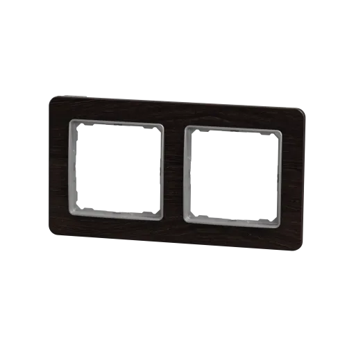 Рамка 2-поста, венге, Sedna Design Schneider Electric SDD381802U