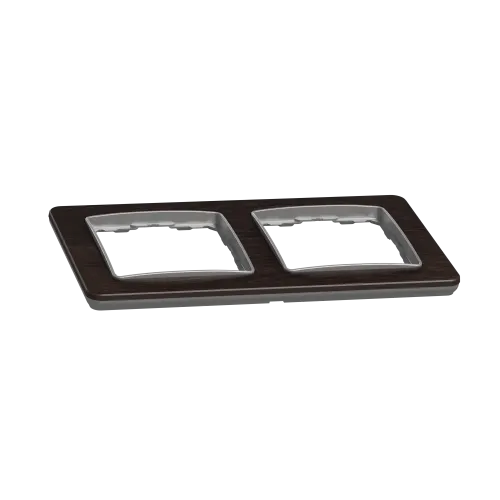 Рамка 2-поста, венге, Sedna Design Schneider Electric SDD381802U
