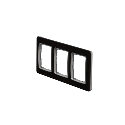 Рамка 3 поста, венге, Sedna Design SDD381803