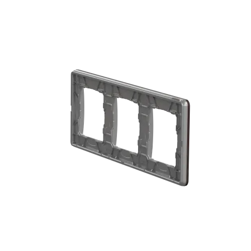 Рамка 3-поста, венге, Sedna Design Schneider Electric SDD381803U