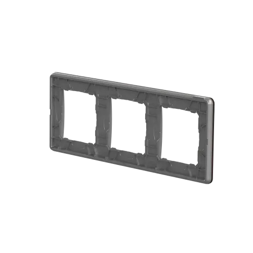 Рамка 3-поста, венге, Sedna Design Schneider Electric SDD381803U