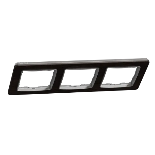 Рамка 3-поста, венге, Sedna Design Schneider Electric SDD381803U