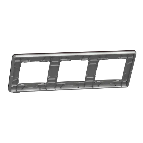 Рамка 3-поста, венге, Sedna Design Schneider Electric SDD381803U