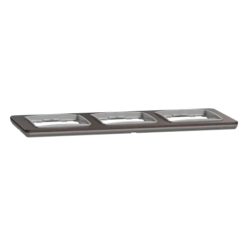 Рамка 3-поста, венге, Sedna Design Schneider Electric SDD381803U