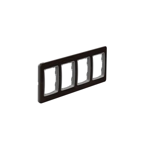 Рамка 4-поста, венге, Sedna Design Schneider Electric SDD381804U