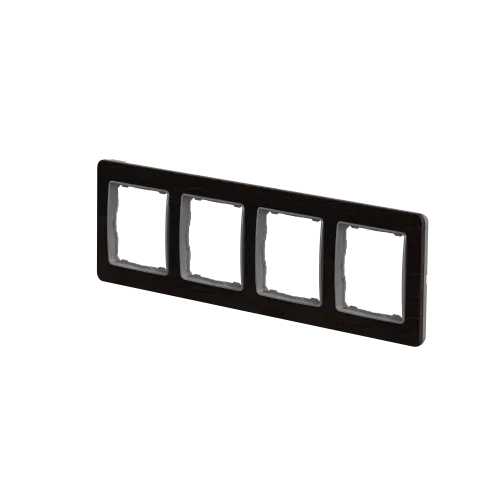 Рамка 4-поста, венге, Sedna Design Schneider Electric SDD381804U