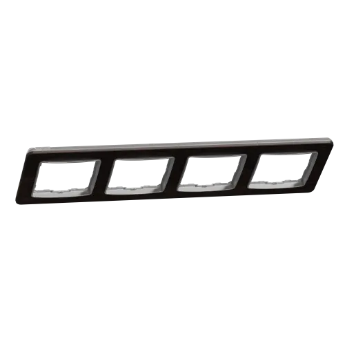 Рамка 4-поста, венге, Sedna Design Schneider Electric SDD381804U