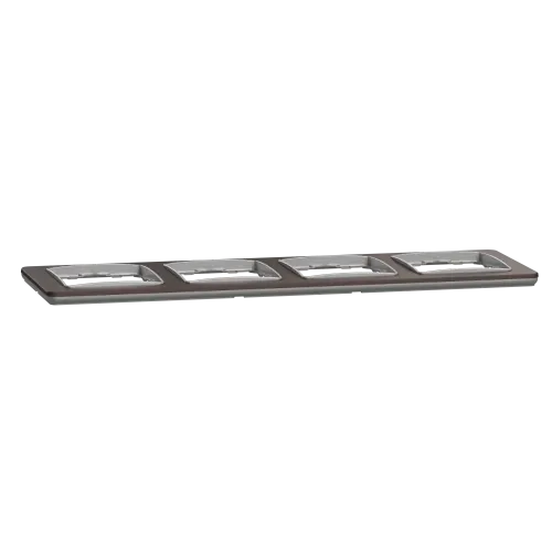 Рамка 4-поста, венге, Sedna Design Schneider Electric SDD381804U