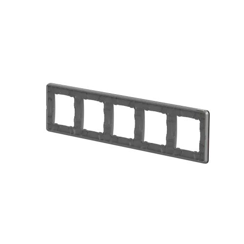 Рамка 5-постов, венге, Sedna Design Schneider Electric SDD381805U