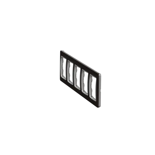 Рамка 5-постов, венге, Sedna Design Schneider Electric SDD381805U