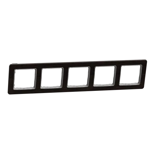 Рамка 5-постов, венге, Sedna Design Schneider Electric SDD381805U