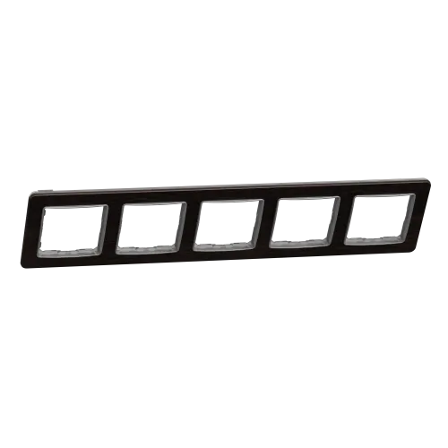 Рамка 5-постов, венге, Sedna Design Schneider Electric SDD381805U