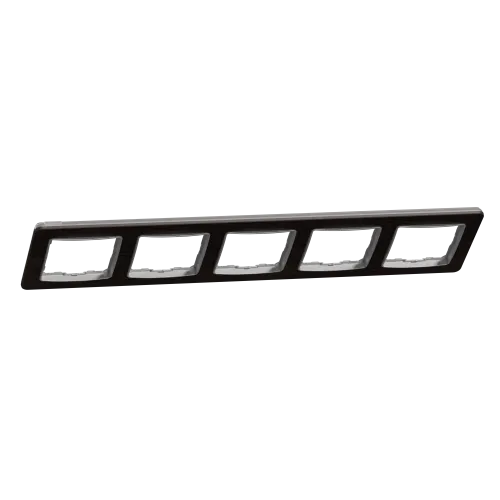 Рамка 5-постов, венге, Sedna Design Schneider Electric SDD381805U