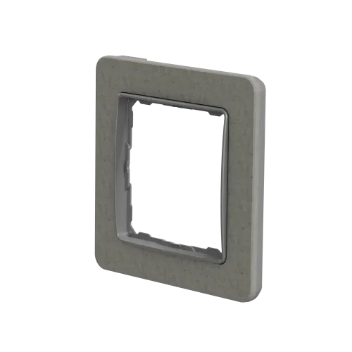 Рамка 1 пост, бетон, Sedna Design SDD390801