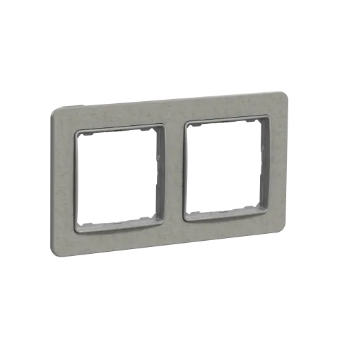 Рамка 2 поста, бетон, Sedna Design SDD390802