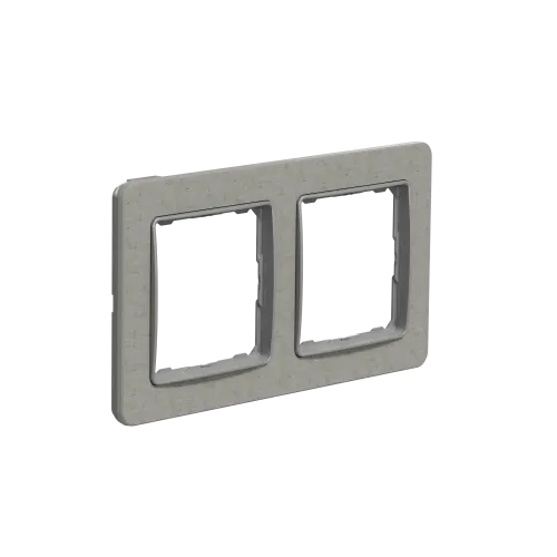 Рамка 2 поста, бетон, Sedna Design SDD390802