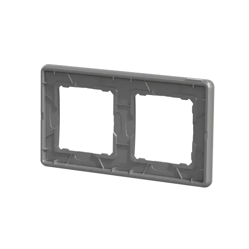 Рамка 2 поста, бетон, Sedna Design SDD390802