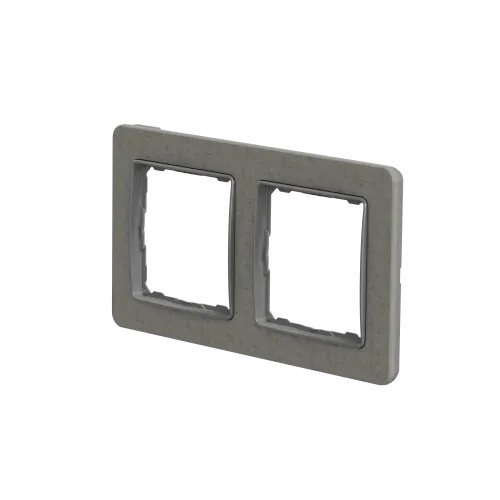 Рамка 2 поста, бетон, Sedna Design SDD390802