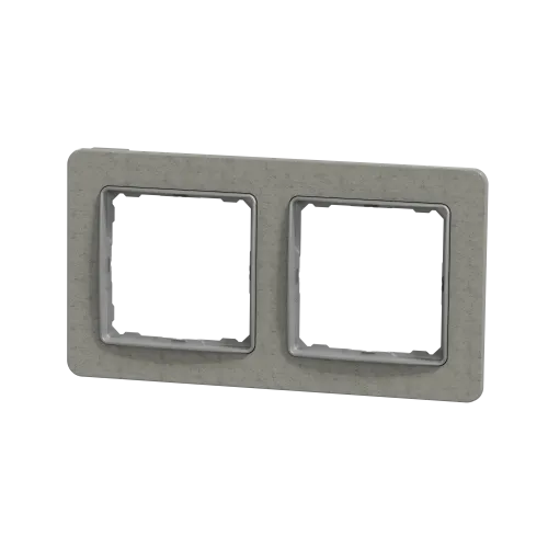 Рамка 2 поста, бетон, Sedna Design SDD390802